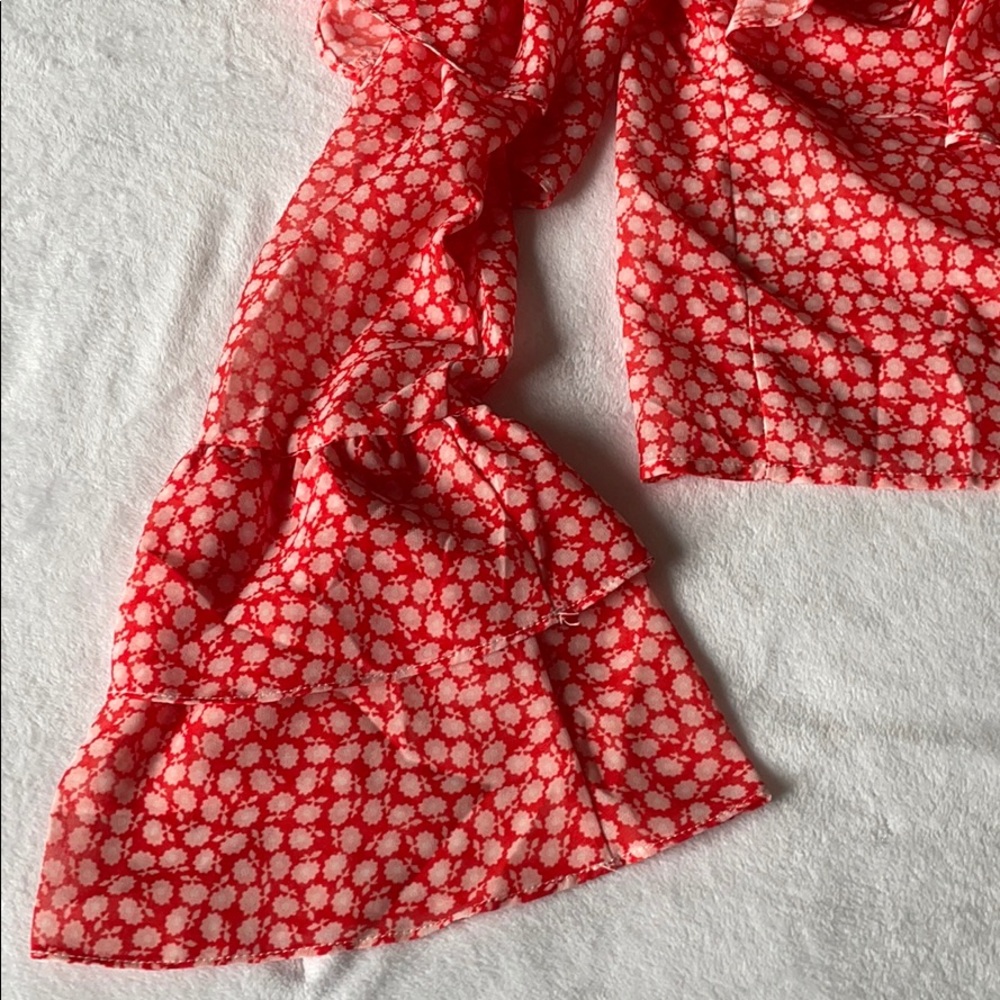One Shoulder Ruffle Top - Picture 2 of 3